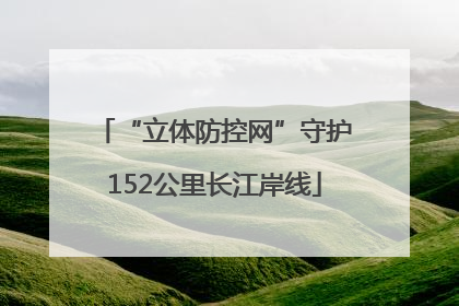 “立体防控网”守护152公里长江岸线