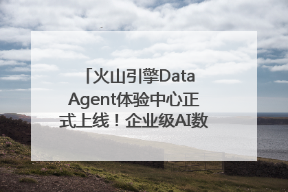火山引擎Data Agent体验中心正式上线！企业级AI数据专家触手可及