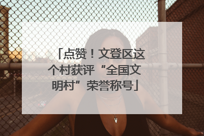 点赞！文登区这个村获评“全国文明村”荣誉称号
