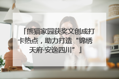 熊猫家园获奖文创成打卡热点，助力打造“锦绣天府·安逸四川”