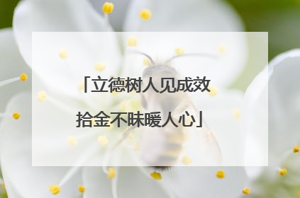 立德树人见成效 拾金不昧暖人心