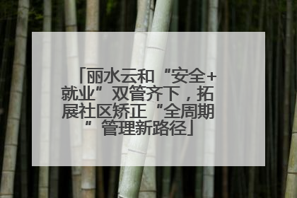 丽水云和“安全+就业”双管齐下，拓展社区矫正“全周期”管理新路径