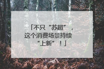 不只“苏超”，这个消费场景持续“上新”！