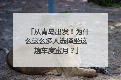 从青岛出发！为什么这么多人选择坐这趟车度蜜月？