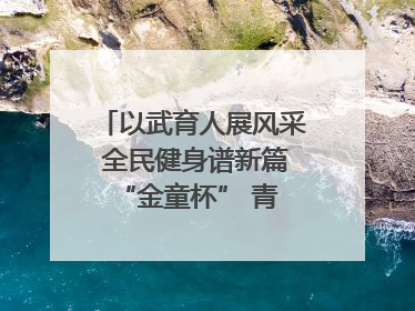 以武育人展风采 全民健身谱新篇 “金童杯” 青少年散打搏击邀请赛圆满落幕