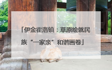 伊金霍洛镇：草原绘就民族“一家亲”和谐画卷