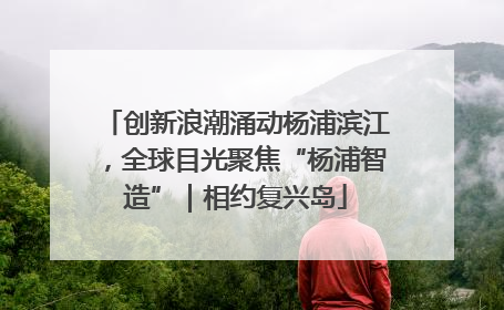 创新浪潮涌动杨浦滨江，全球目光聚焦“杨浦智造”｜相约复兴岛