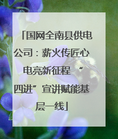 国网全南县供电公司：薪火传匠心 电亮新征程 “四进”宣讲赋能基层一线