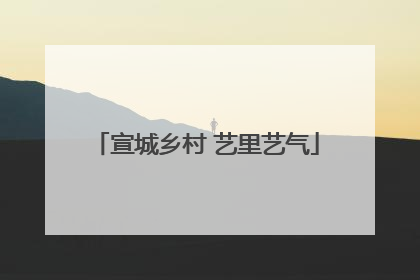 宣城乡村 艺里艺气