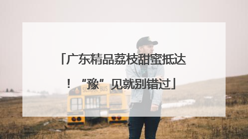 广东精品荔枝甜蜜抵达！“豫”见就别错过