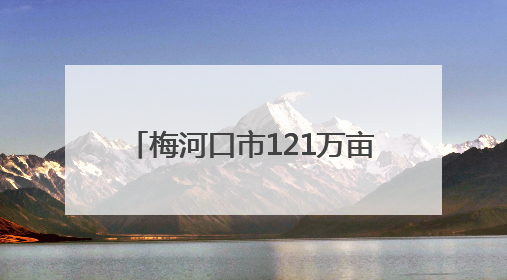 梅河口市121万亩旱田基本播种完成