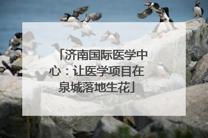 济南国际医学中心：让医学项目在泉城落地生花