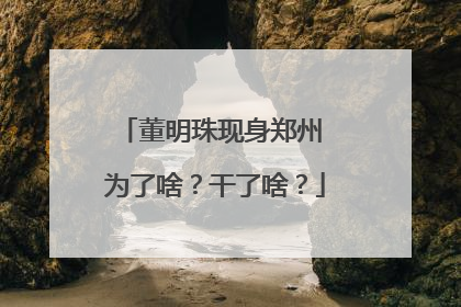 董明珠现身郑州 为了啥？干了啥？