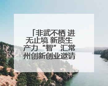 非武不栖 进无止境 新质生产力“智”汇常州创新创业邀请赛（武汉站）圆满举办