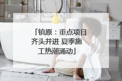 镇原：重点项目齐头并进 夏季施工热潮涌动