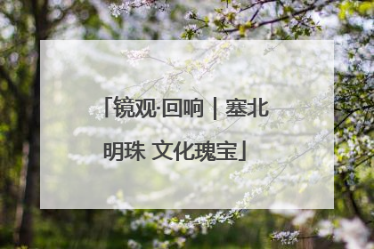 镜观·回响｜塞北明珠 文化瑰宝