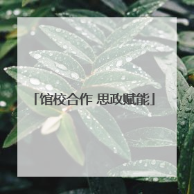 馆校合作 思政赋能